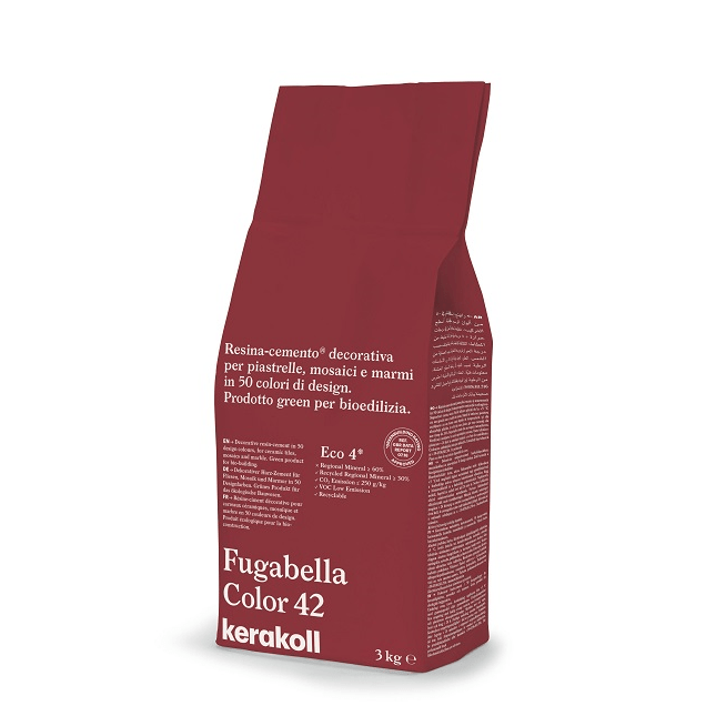 Kerakoll - Fugabella Color Decorative resin-cement for grouting tiles, mosaics and marble in 50 colors