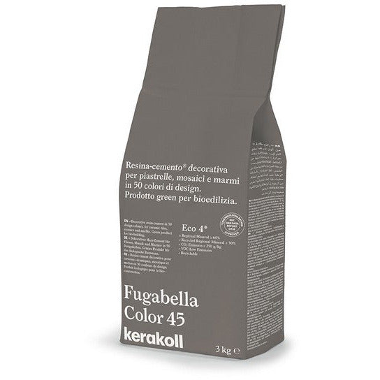 Kerakoll - Fugabella Color Decorative resin-cement for grouting tiles, mosaics and marble in 50 colors