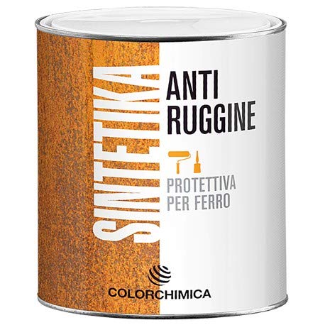 ANTIRUGGINE SINTETICO COLORCHIMICA GRIGIO 0,5 L - Smalti murali