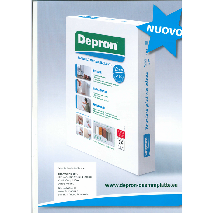 Tillmans - Depron Insulation Panel 80 x 125 cm