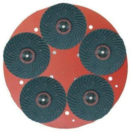 DISCO 5 FIBRODISCHI AL CARBURO DI SILICIO GR.16 x MAXITITINA RAIMONDI COD.249 - Dischi e carte abrasive