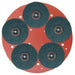 DISCO 5 FIBRODISCHI AL CARBURO DI SILICIO GR.16 x MAXITITINA RAIMONDI COD.249 - Dischi e carte abrasive