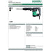 Hikoki H41MB2WSZ Martello Demolitore 950 W 7.1 J, 230 V - Martelli demolitori