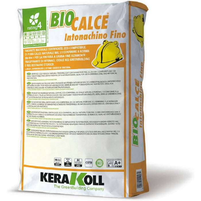 INTONACO BIOCALCE INTONACHINO FINO Kg 25 - Intonaci e stucchi
