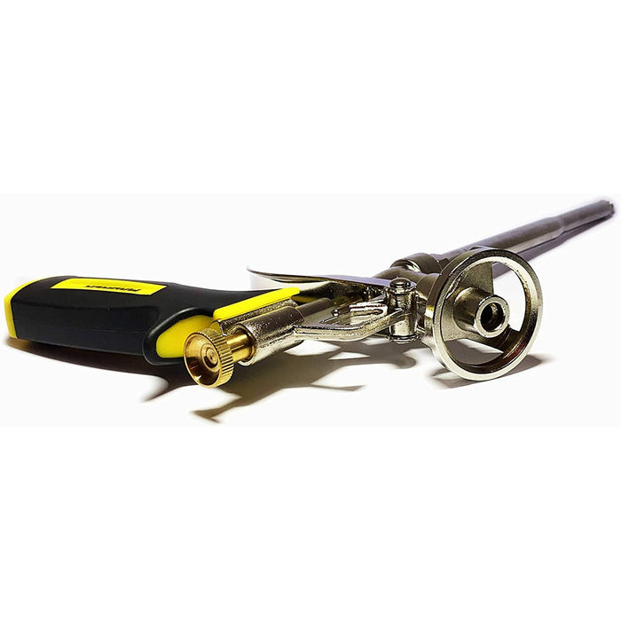- Maurer - Pistola per Schiuma Poliuretanica con ugello in acciaio inox ed impugnatura ergonomica - schiume e siliconi