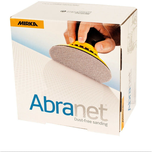 - Mirka - Abranet Dischi Abrasivi Retro Velcrato Diametro 150 tutte le Grane scatole da 50 pz - Dischi e carte abrasive