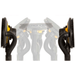 - Mirka - Levigatrice LEROS 950CV 225mm Orb 5,0 con Plat. Grip e Viti, con Sacca - levigatrici