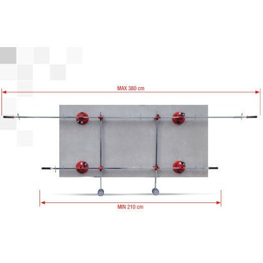 Superlift Montolit per lastre ceramiche