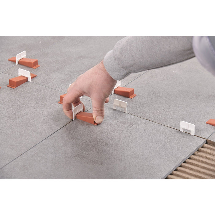 - Raimondi - 2500 Basi HD per Fuga da 2 mm e per Spessore Piastrelle da 3 a 12 mm - Levelling System RLS - Attrezzi per la posa