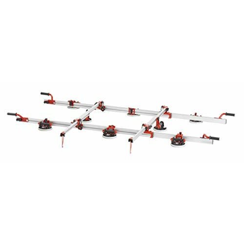 - Raimondi - Easy Move con traverse con 8 ventose vacuum RV175 con gomma antimacchia per lastre fino a mt. 3,20 - Movimentazione