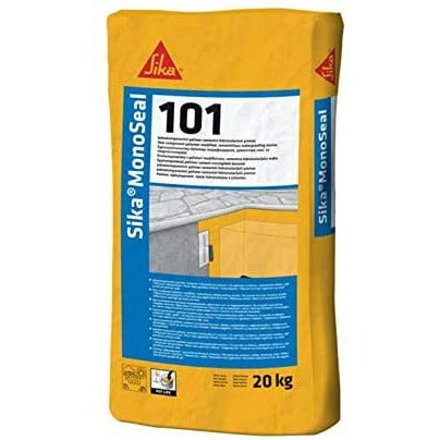 Sika MonoSeal-101, SACCO 20 KG, BIANCO, Malta impermeabilizzante monocomponente ad azione osmotica - Impermeabilizzanti cementizi