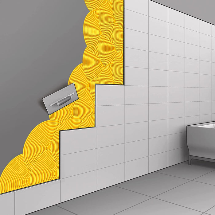 SikaCeram - 255 Easy S1, Colla per piastrelle ceramiche di grandi formati, scivolamento verticale o, per interno ed esterno, possibilità di posa fino a 10 mm di spessore, Bianco, 25kg - Collanti e fuganti