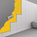 SikaCeram - 255 Easy S1, Colla per piastrelle ceramiche di grandi formati, scivolamento verticale o, per interno ed esterno, possibilità di posa fino a 10 mm di spessore, Bianco, 25kg - Collanti e fuganti