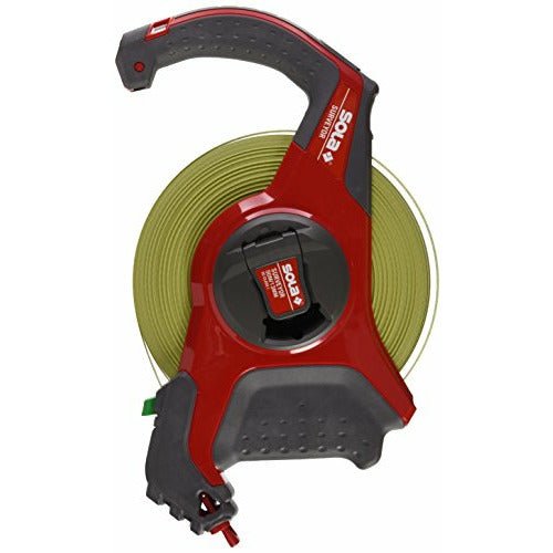 Sola 127.124.208,5 cm Surveyor SC 127 cm metro a nastro, rosso/grigio, 50 m - Livelle