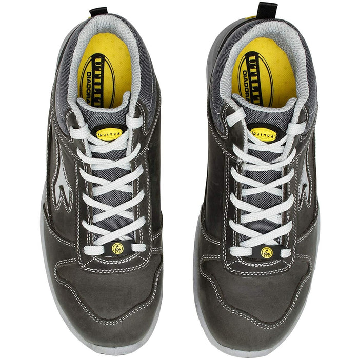 Utility Diadora - Scarpa da Lavoro Run II Hi S3 SRC ESD per Uomo e Donna (EU 41) - scarpe