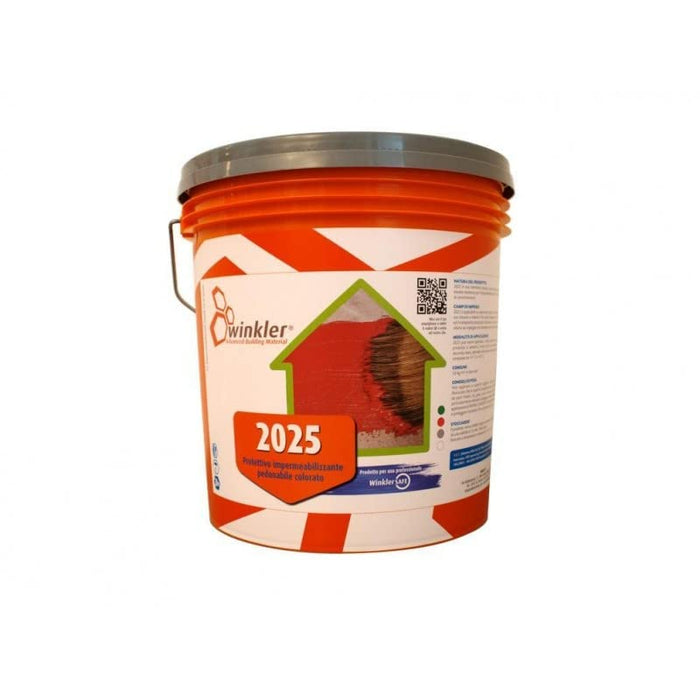 Winkler - 2025 Membrana liquida impermeabilizzante rossa 20 kg